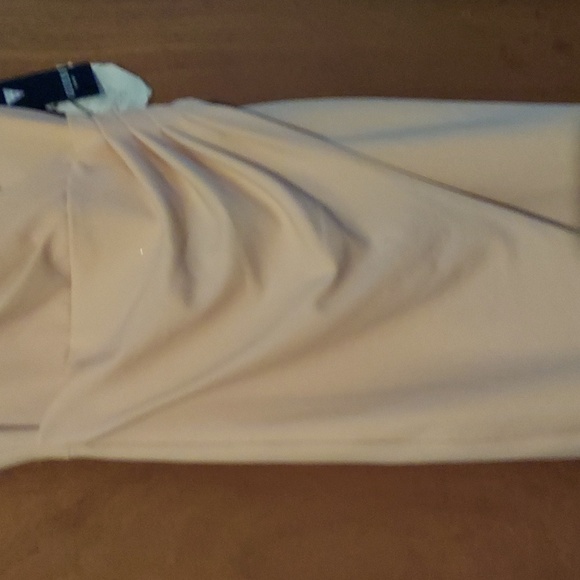 Guess V-Neck Asymmetrical Dress - Blush - Picture 3 of 6